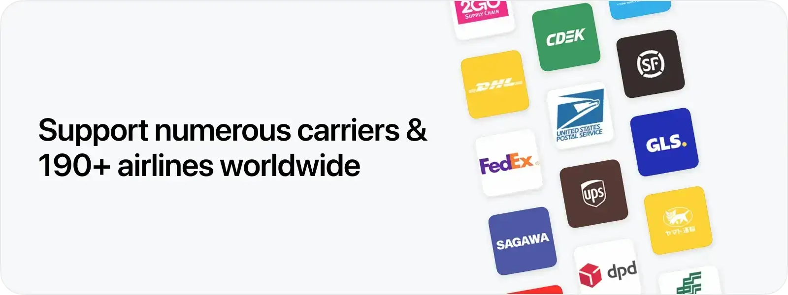 17TRACK shopify landing page